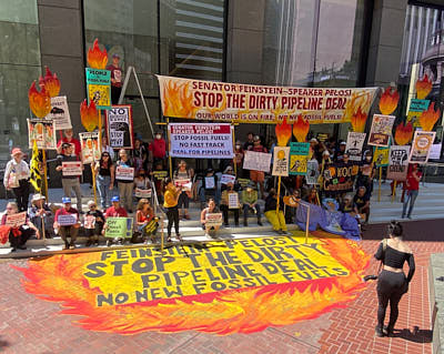 Ally Action: No Dirty Deal @ Sen. Feinstein's Office:September 1st, 2022